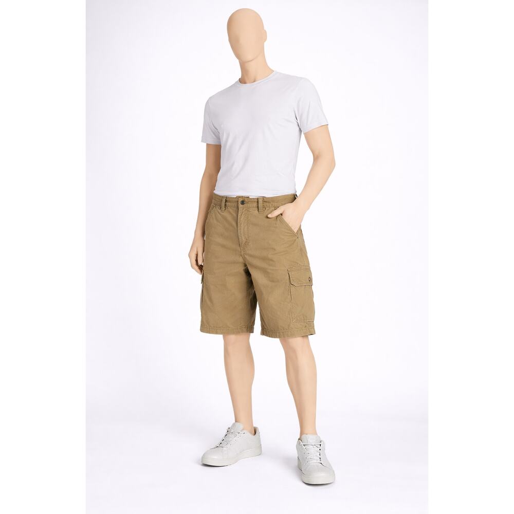 Carhartt B147 DKH Original Fit Cargo Shorts 34 Brown Workwear Cotton durable